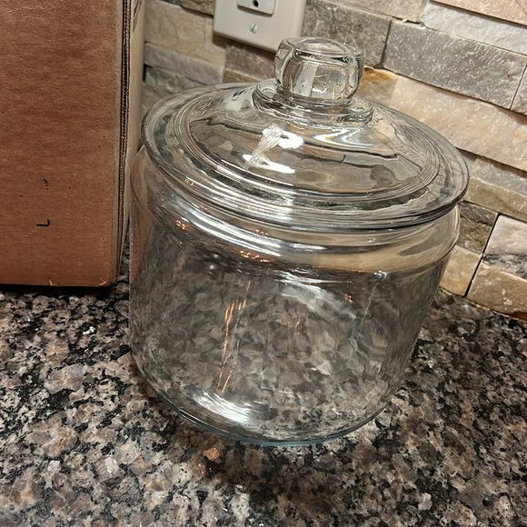 Anchor Hocking 3 Quart glass jar with lid NIB - Picture 2 of 10
